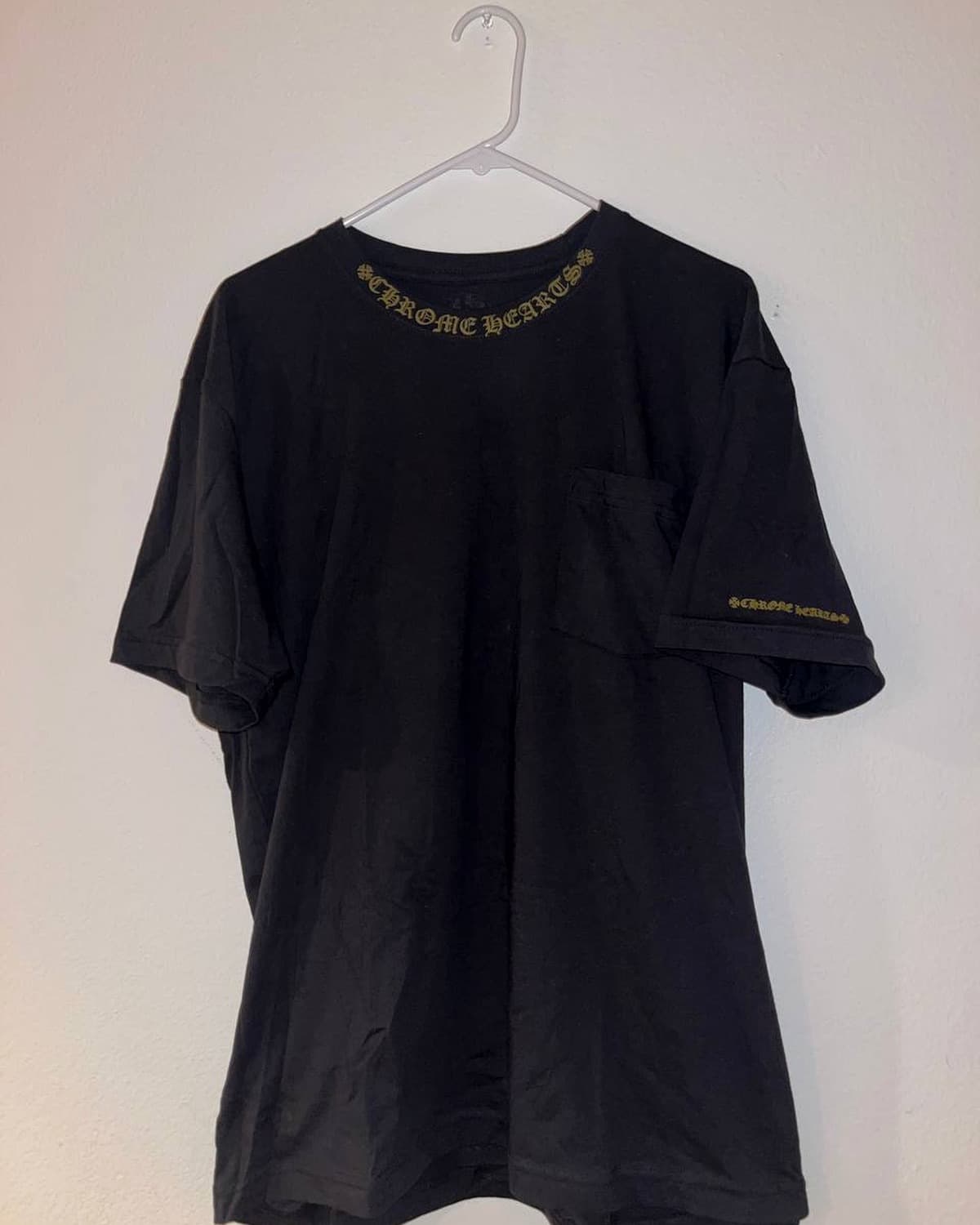 Neck Logo Tee Olive/Black