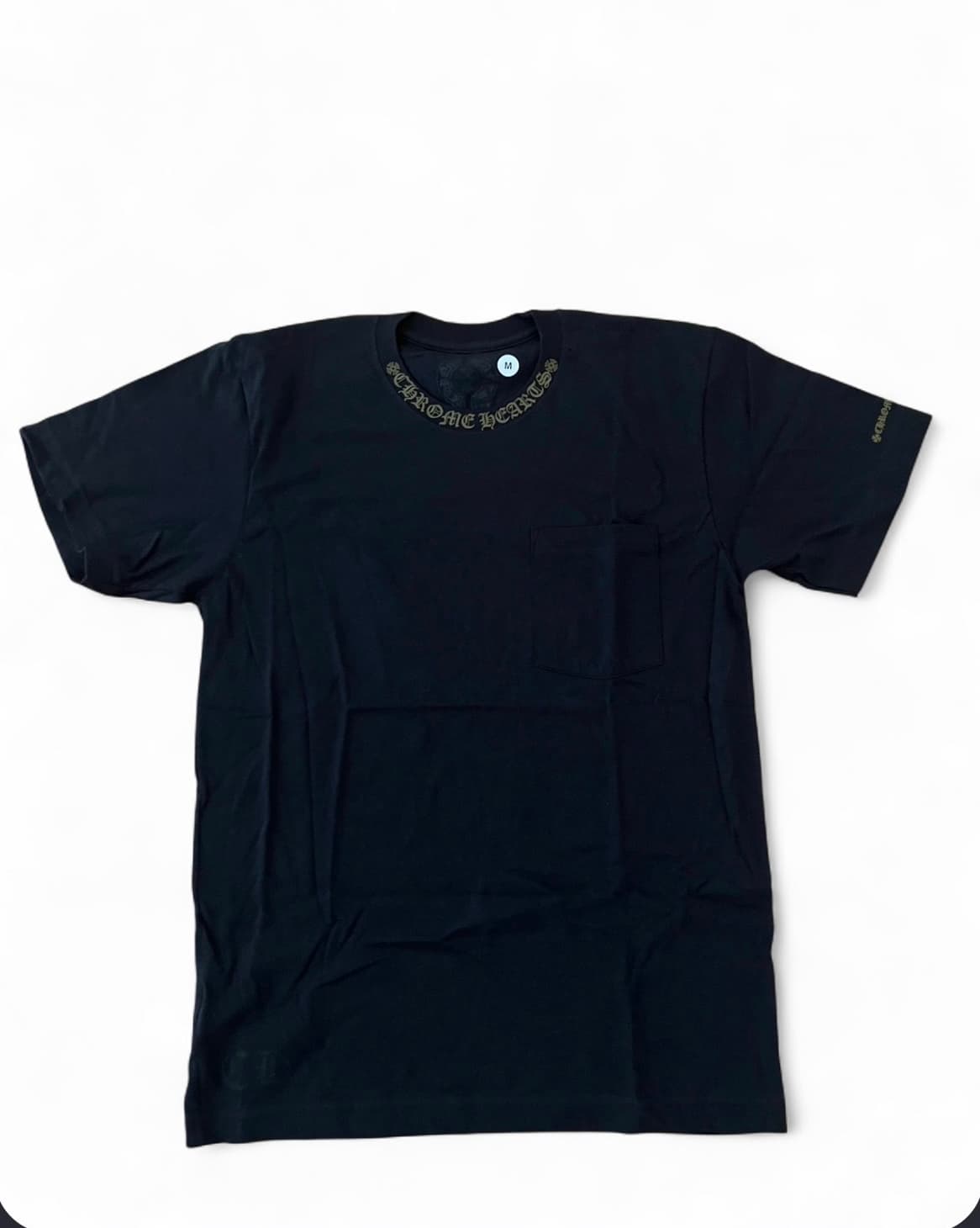 Neck Logo Tee Olive/Black